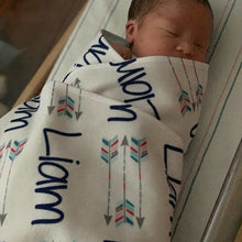Load image into Gallery viewer, Personalized Blanket - Triple Arrow

