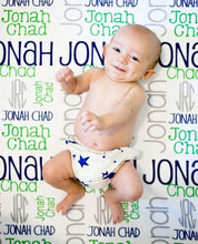 Load image into Gallery viewer, Personalized Fleece Baby Blanket - The Little Arrows
