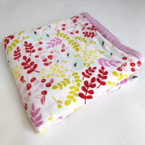 *Floral Luxe Blanket - The Little Arrows