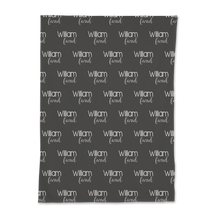 Load image into Gallery viewer, Personalized Jersey Knit Swaddle - The Little Arrows
