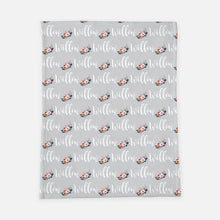 Load image into Gallery viewer, Personalized Blanket - Willow Floral
